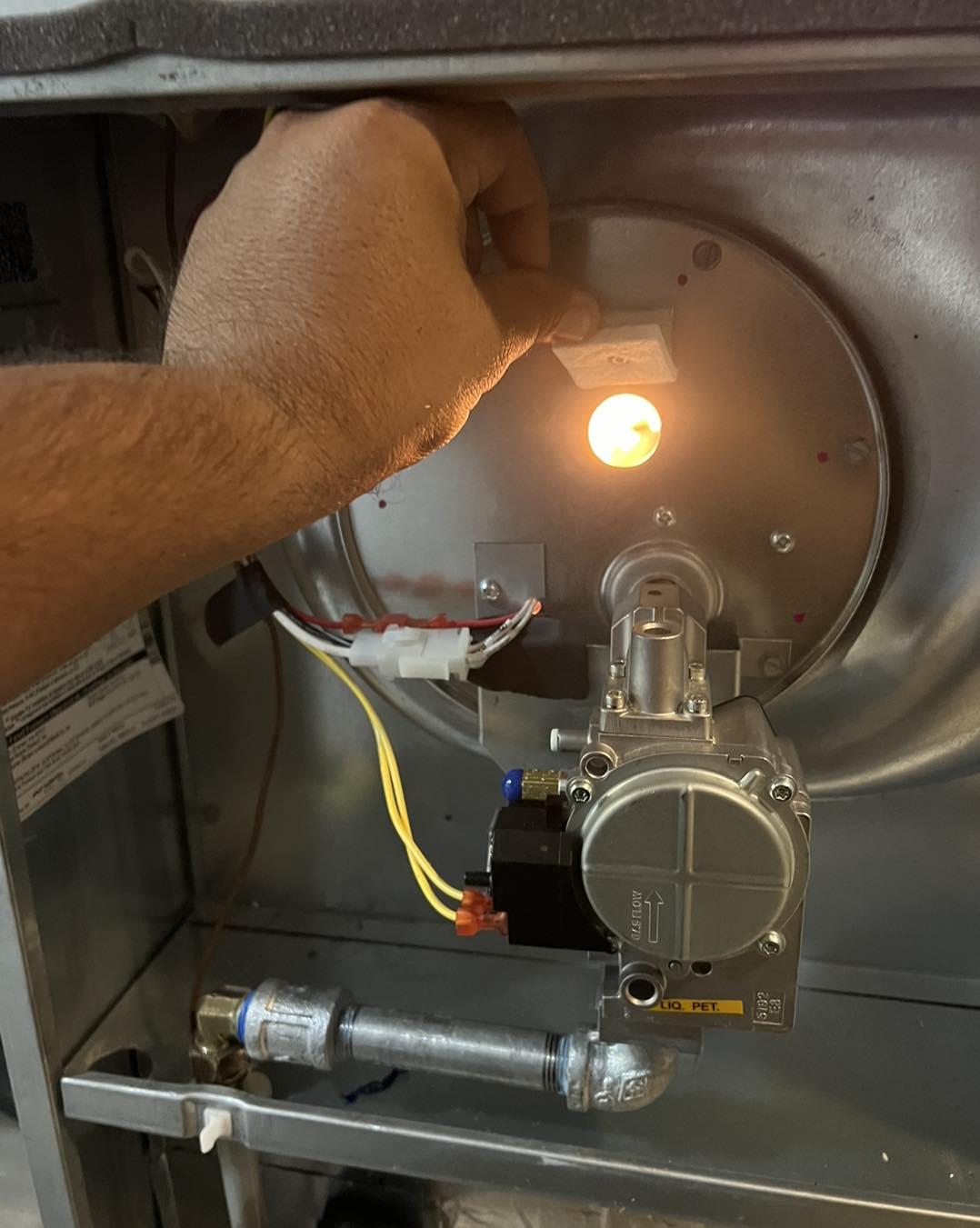 Cool Temp heating and cooling service work