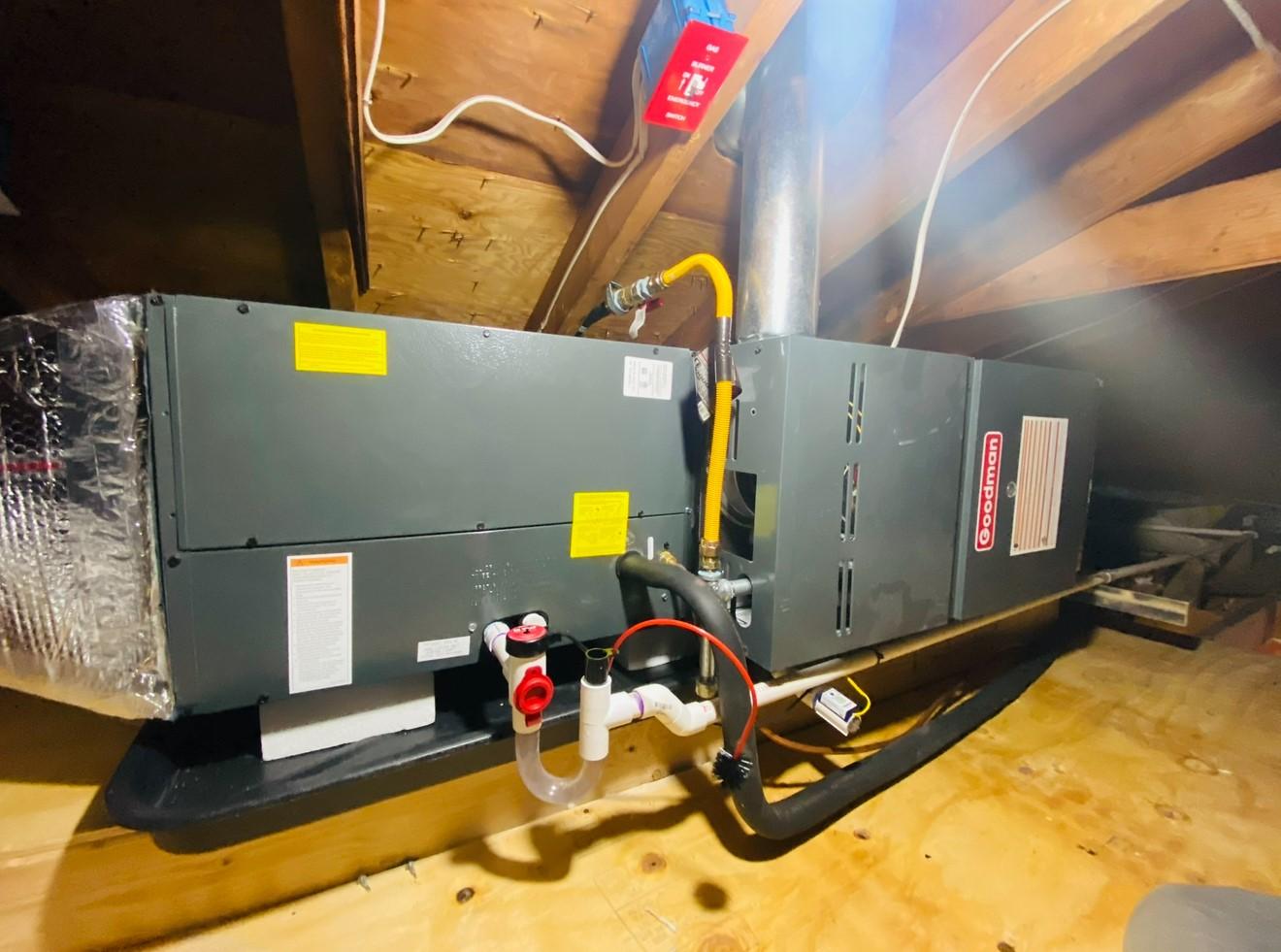 Cool Temp heating and cooling service work