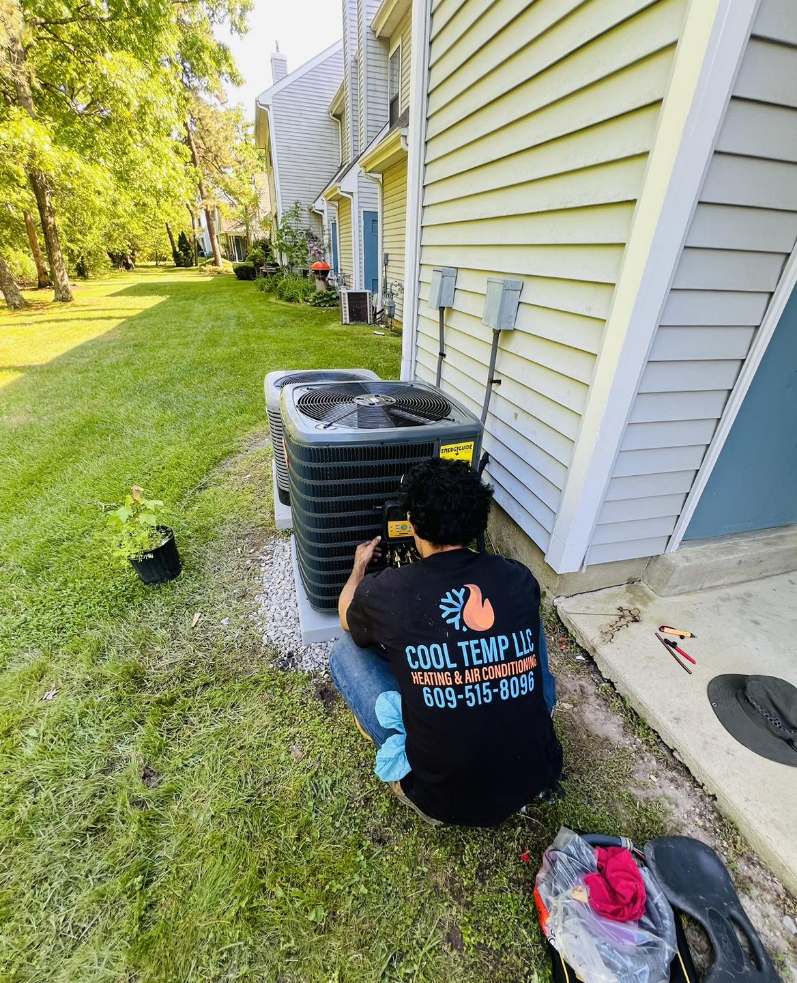Cool Temp heating and cooling service work
