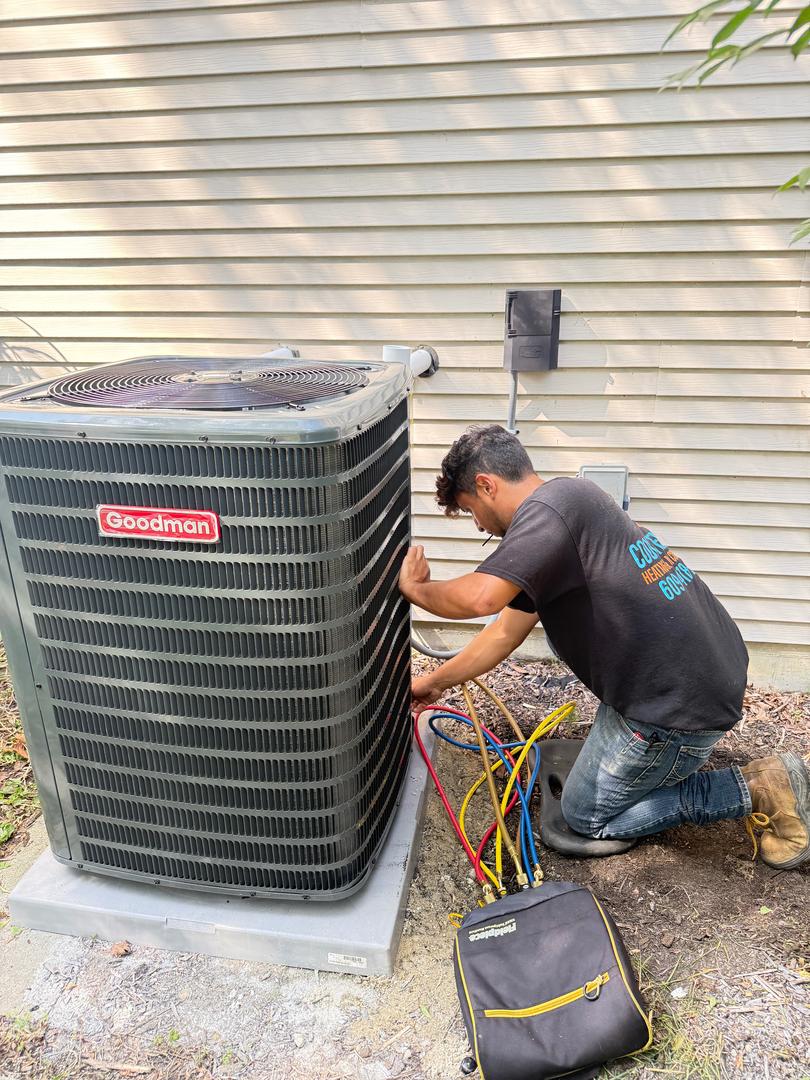 Cool Temp heating and cooling service work