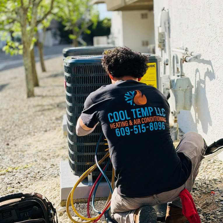 Cool Temp team and equipment